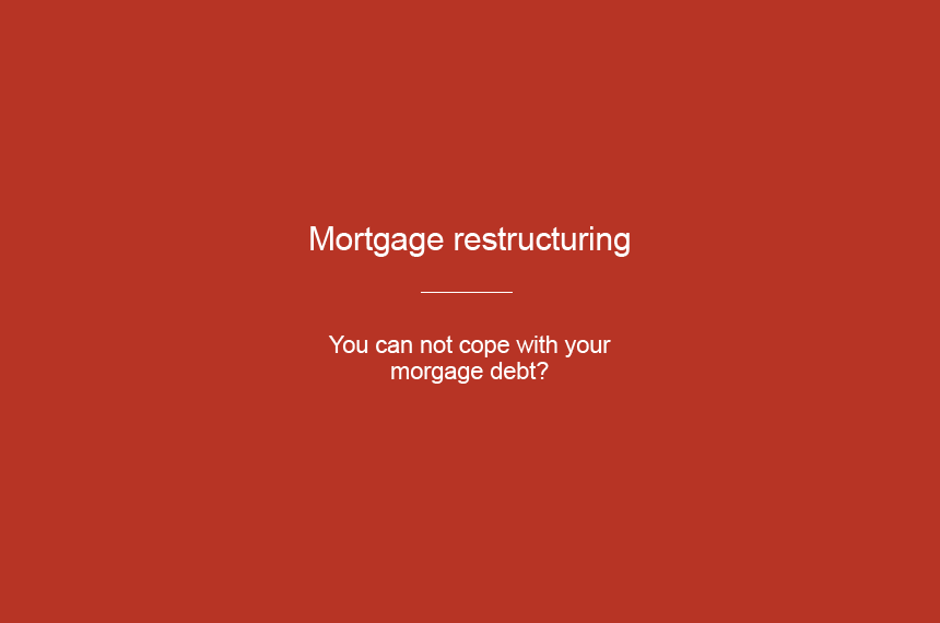 Mortgage restructuring