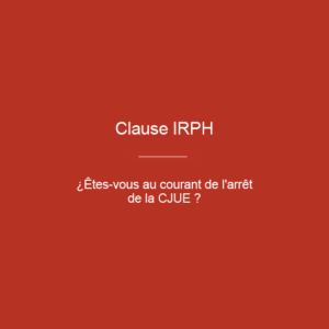 Clause IRPH